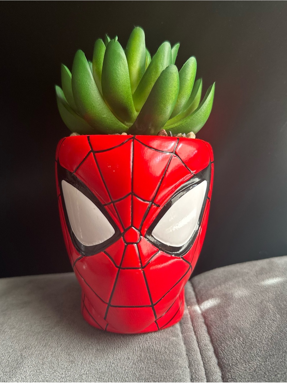 Marvel Red Spider-Man Ceramic Succulent Planter